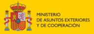 Ministerio de Asuntos Exteriores España logo
